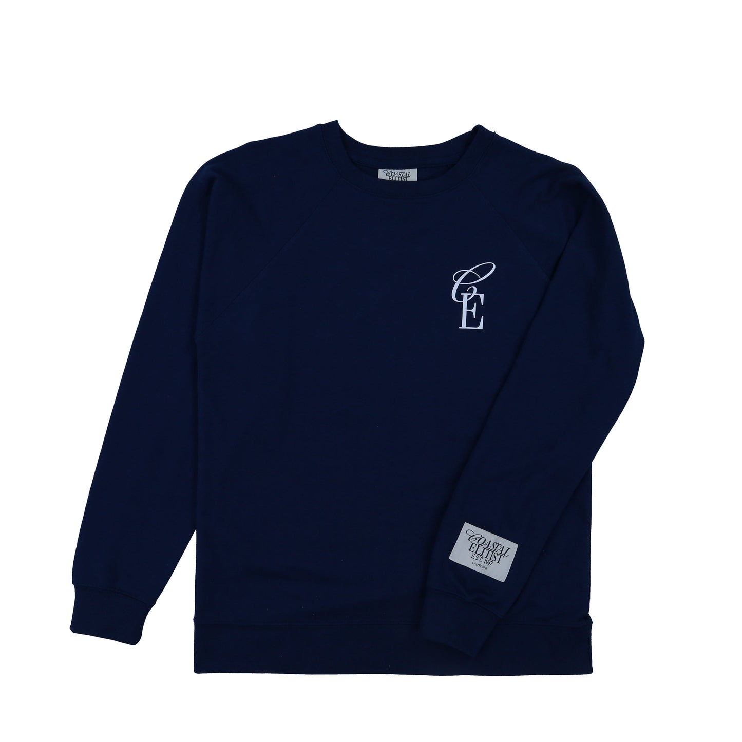 "Everyday is a Vacation" Crewneck Sweatshirt in Navy