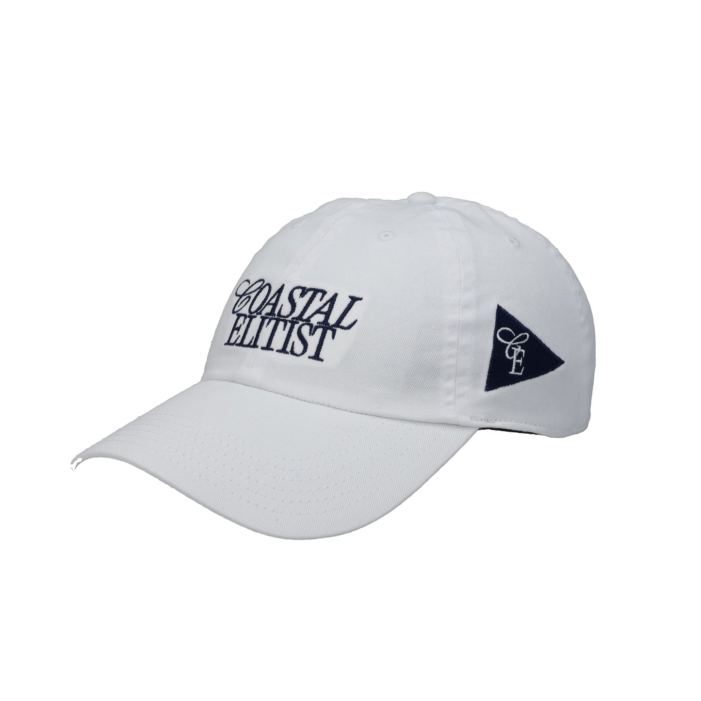 CE Burgee Baseball Hat in White